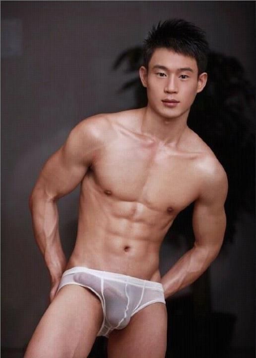 Naked Asian Male Model