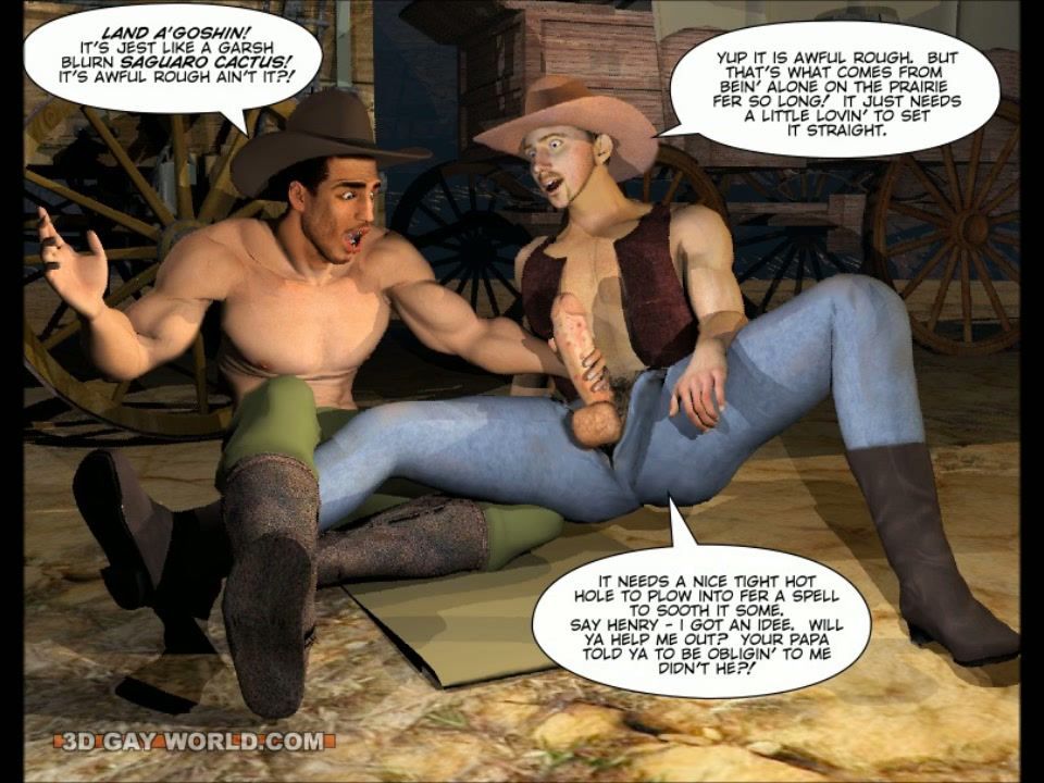 best of Male cowboy comic nude