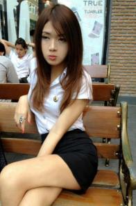 Thailand school girl pussy