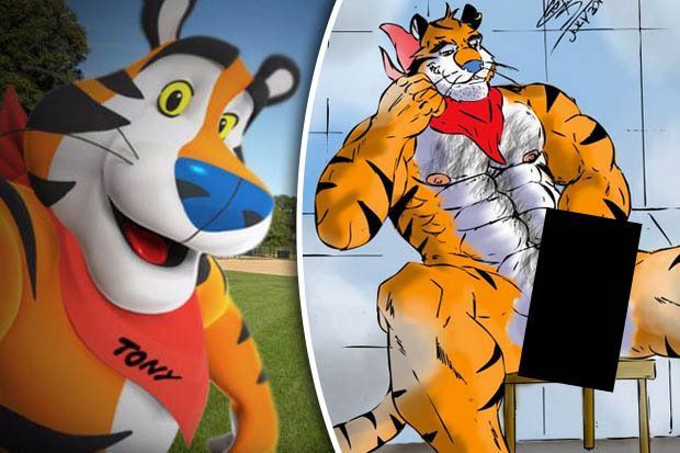 Adult pics of tony the tiger nude