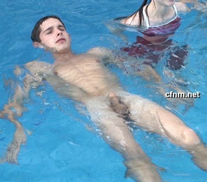 Boys nude pool