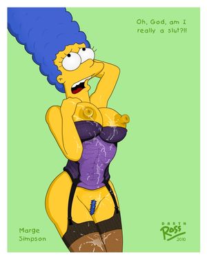 Simpsons in marge stockings nackt Marge Simpson
