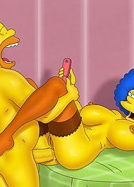 Marge simpson in nylons and corset porn pictures