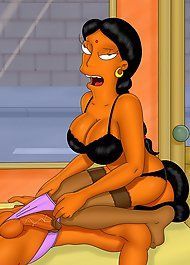 Marge simpsons nackt in stockings