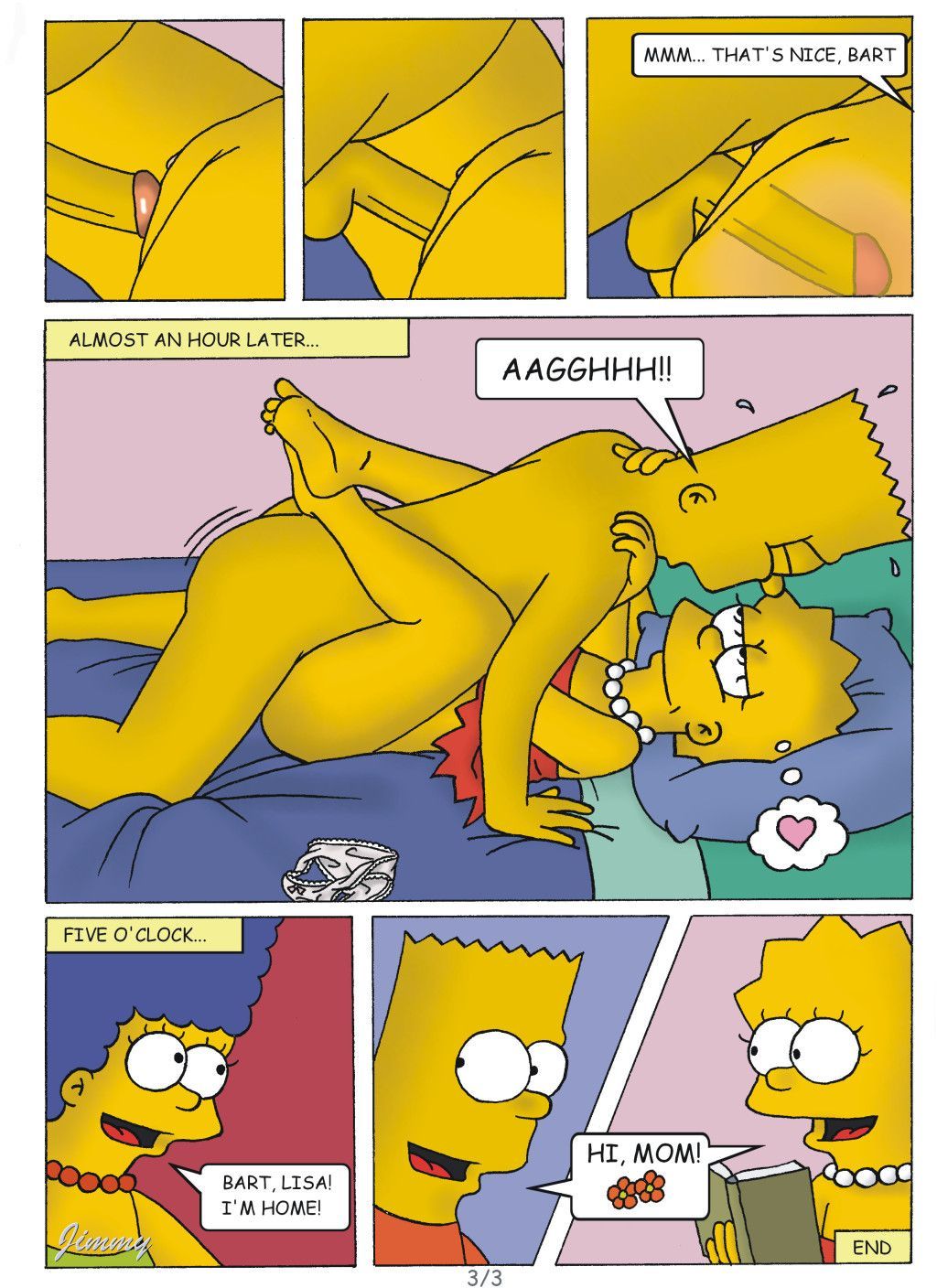 Порно Комиксы Лиза Симпсон.