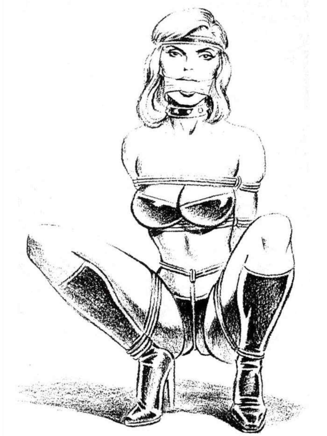 best of Bondage naked slaves photos and erotic drawings in