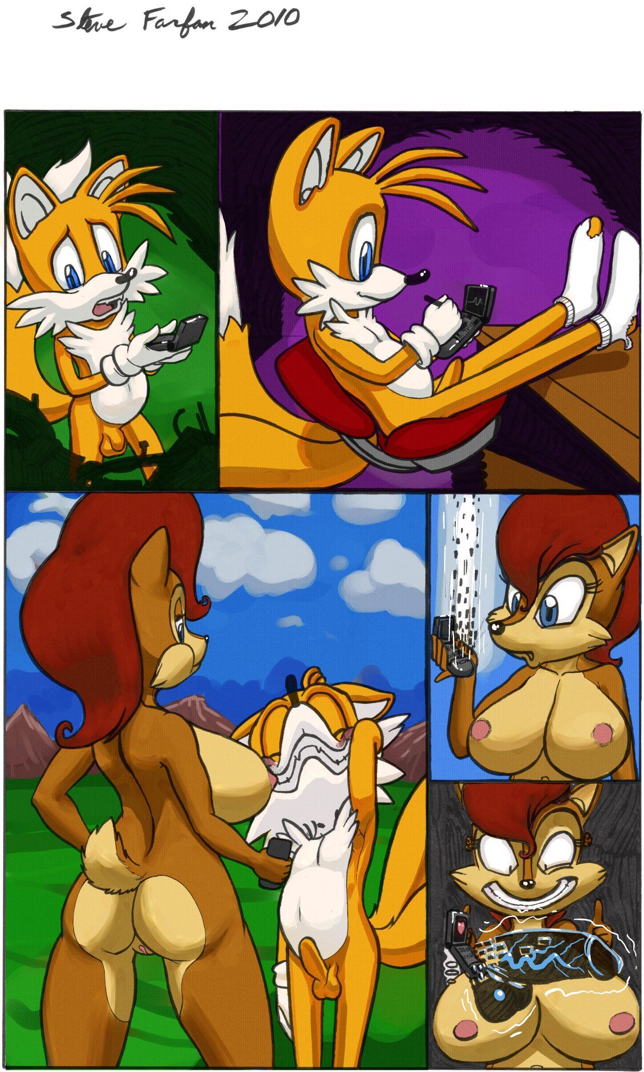 Sonic having sex with sally