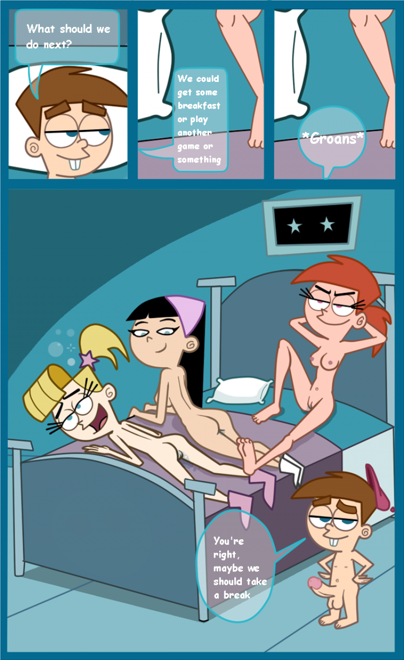 The people from fairly odd parents naked