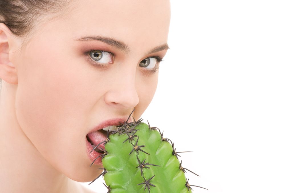 Sex with a cactus