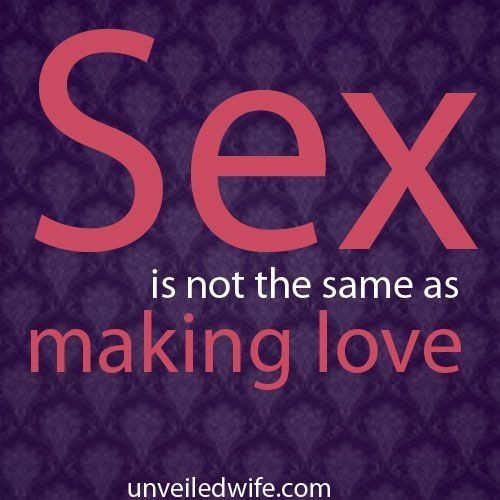 Jessica R. reccomend Making love not sex
