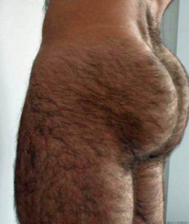 A hairy butt