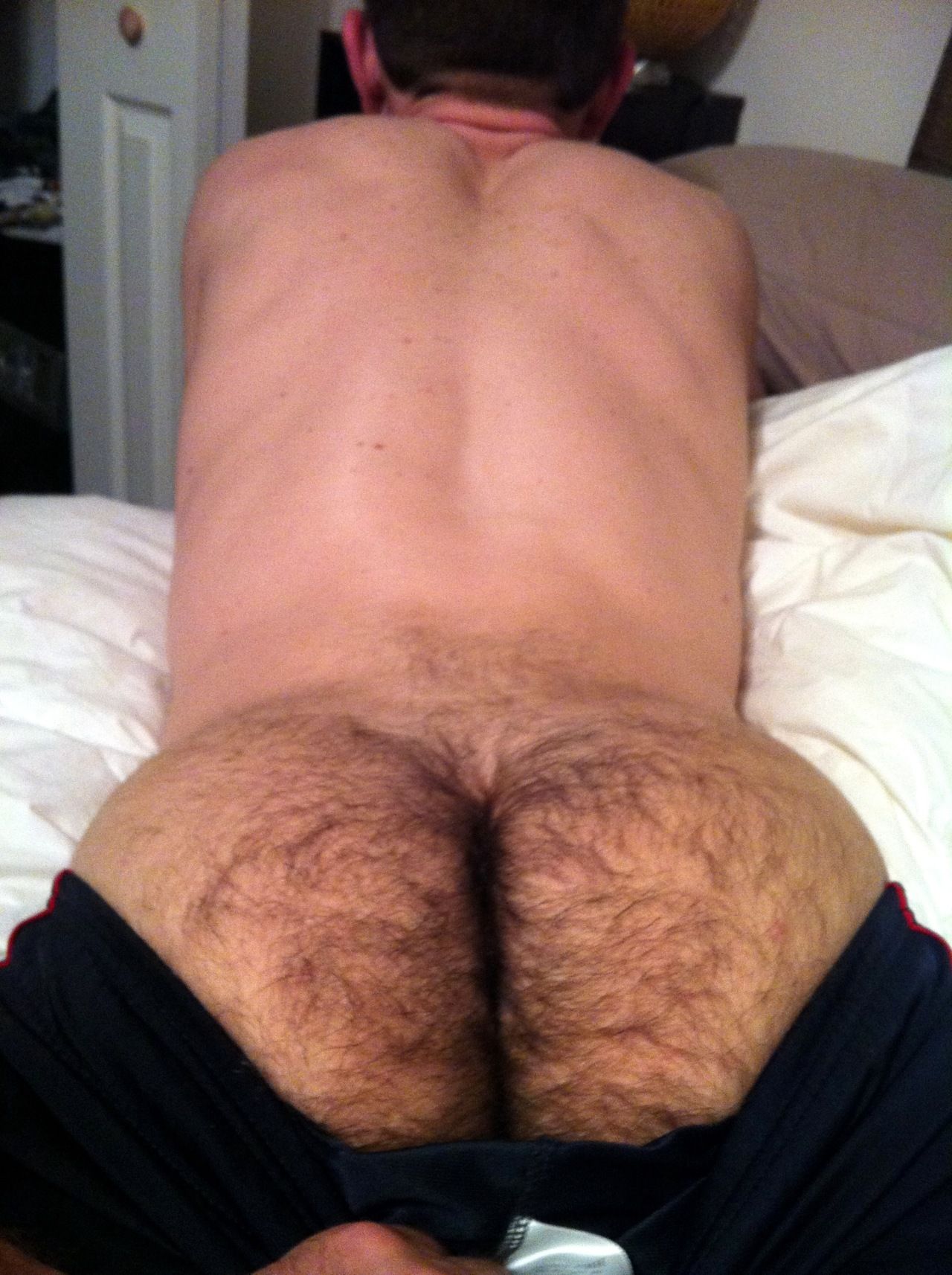 Hairy Male Butt