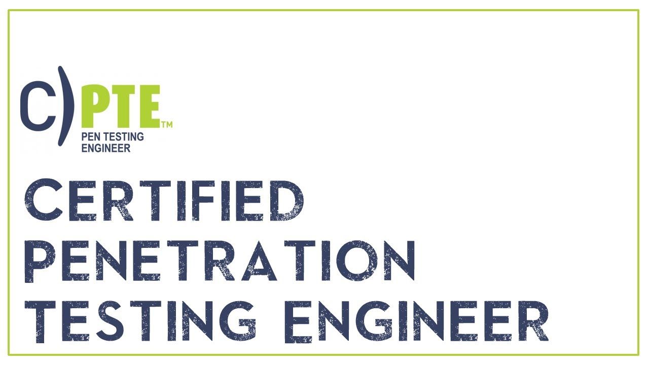 Speed reccomend Certified penetration tester