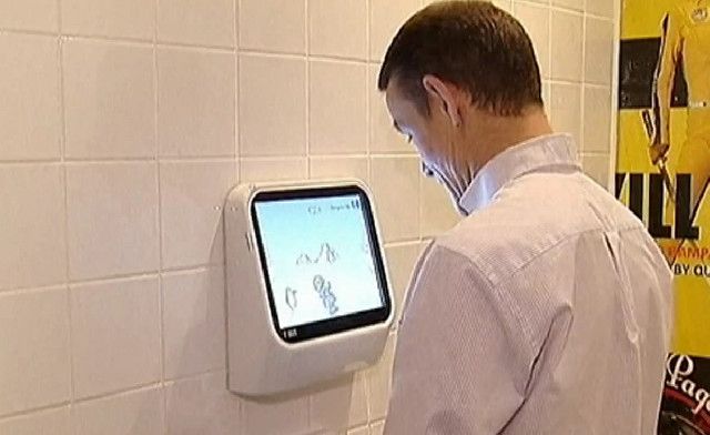 Storm reccomend Men peeing at urinals