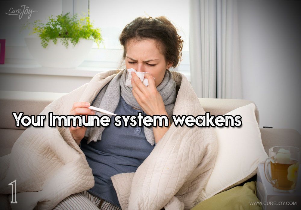 Can sex weaken your immune system