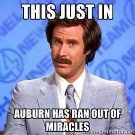 Auburn jokes about alabama football