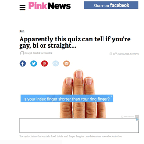 best of Quiz A bisexual