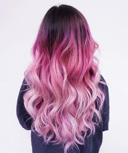 Airmail reccomend Light pink long hair