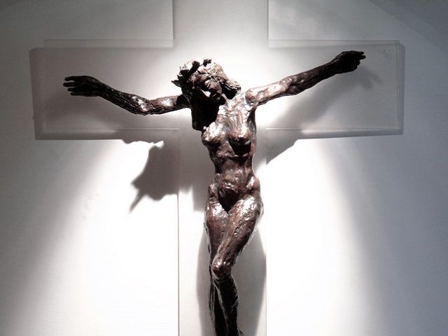 Skyscraper reccomend Nude female crucifixion art