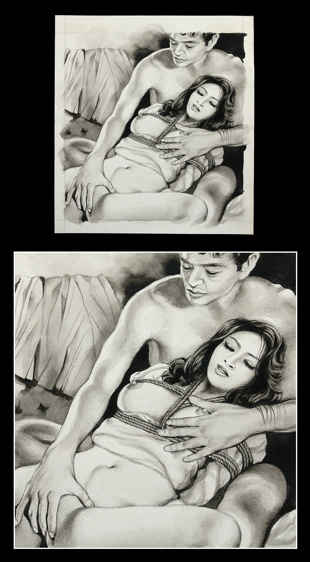 best of Bondage drawings Erotic