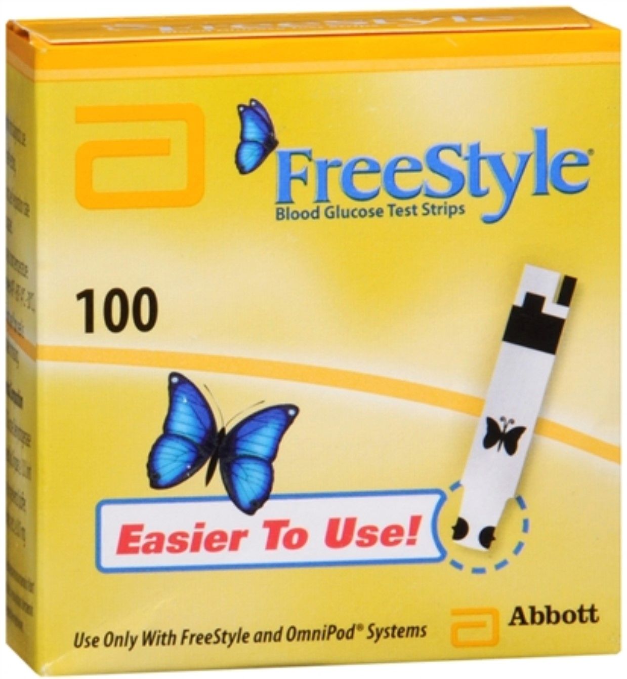 Free style test strips