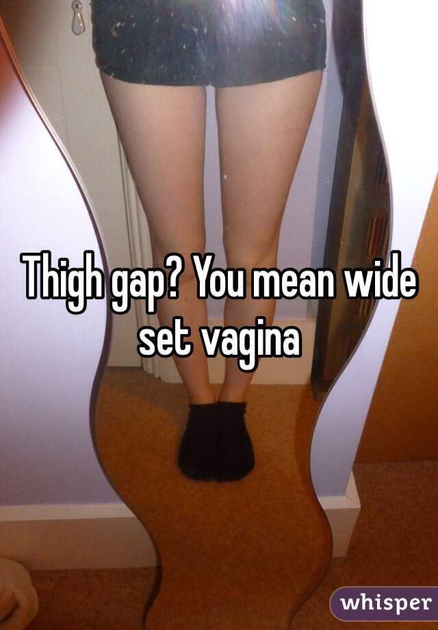Hd wide vagina gap