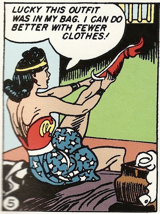 Women without clothes comics