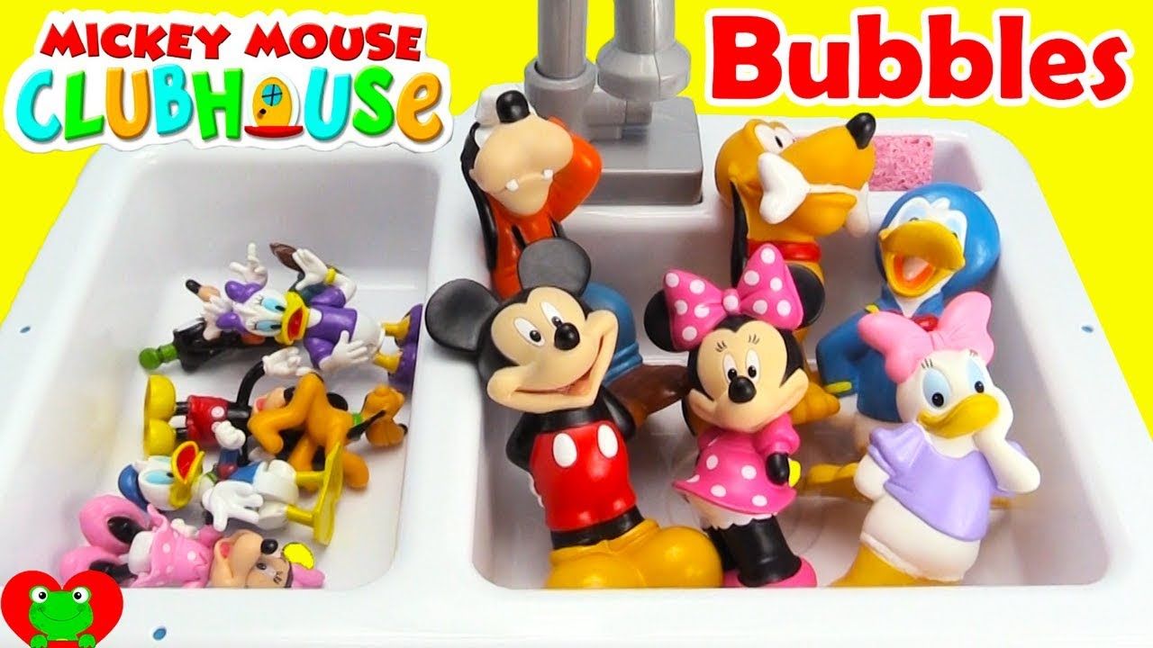 Mickey mouse bath toys