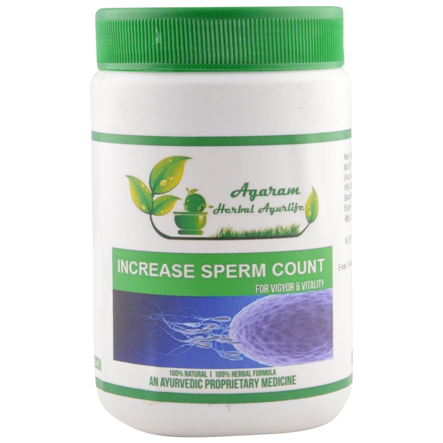 Supplements to increase sperm count