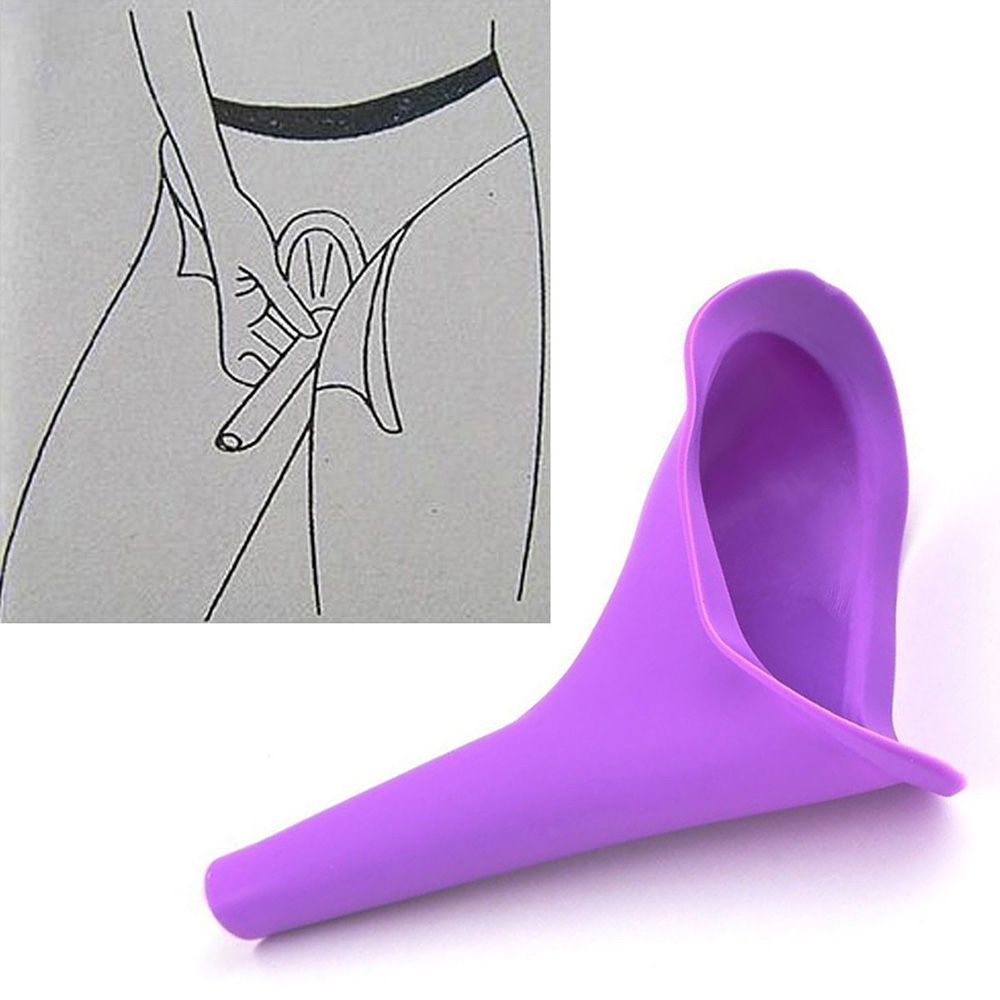 Female standing peeing device