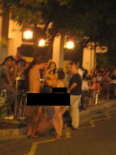 best of Street Naked couple