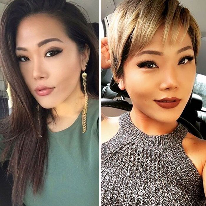 best of Makeovers ladies shaved Haircut