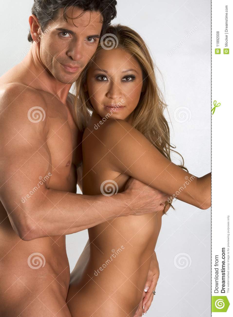 Nude interracial couples