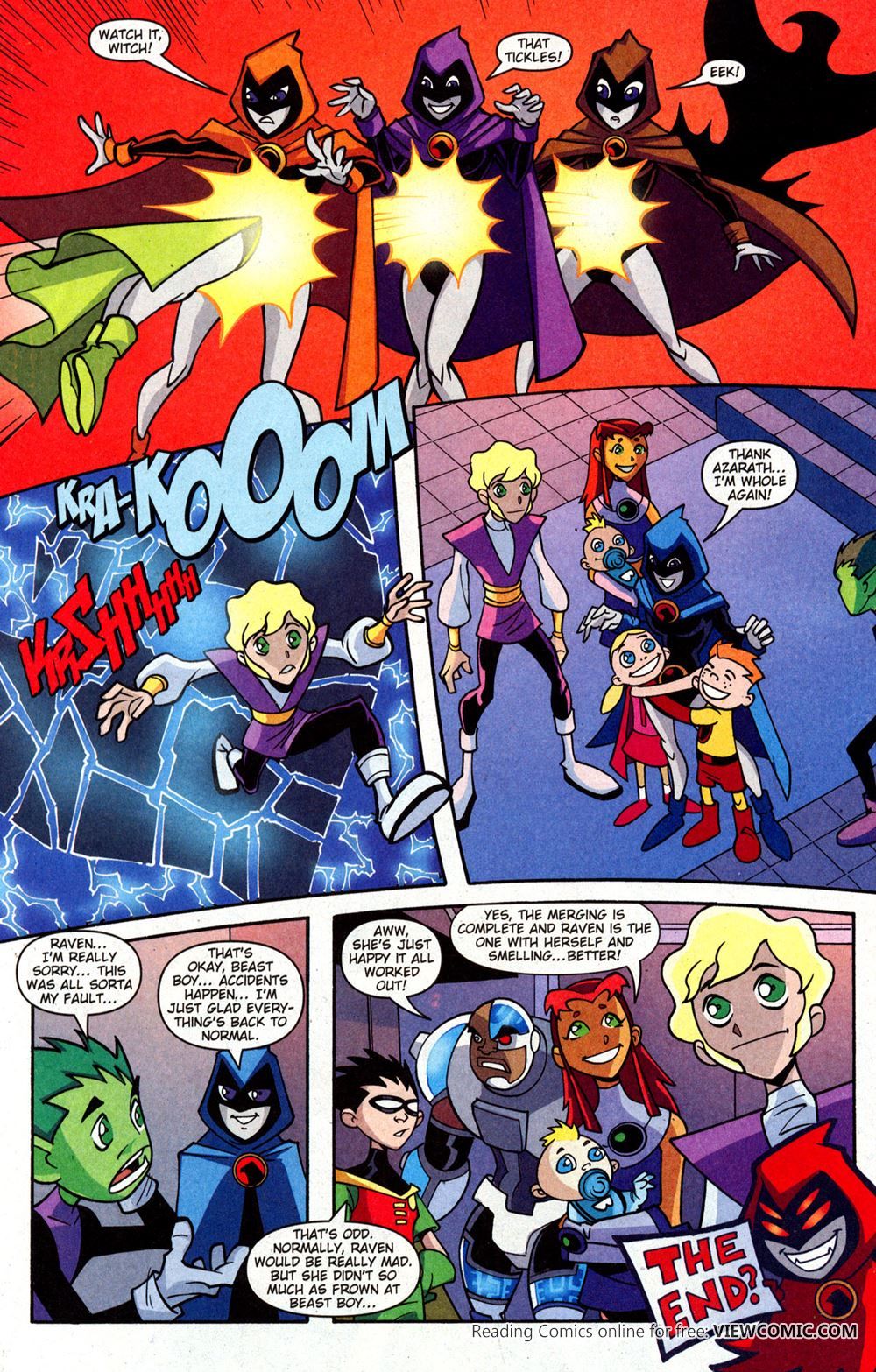 Thunderbird reccomend Teen titans online comics