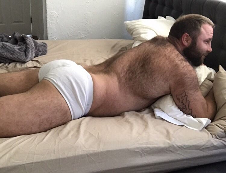 Ass of hairy gay