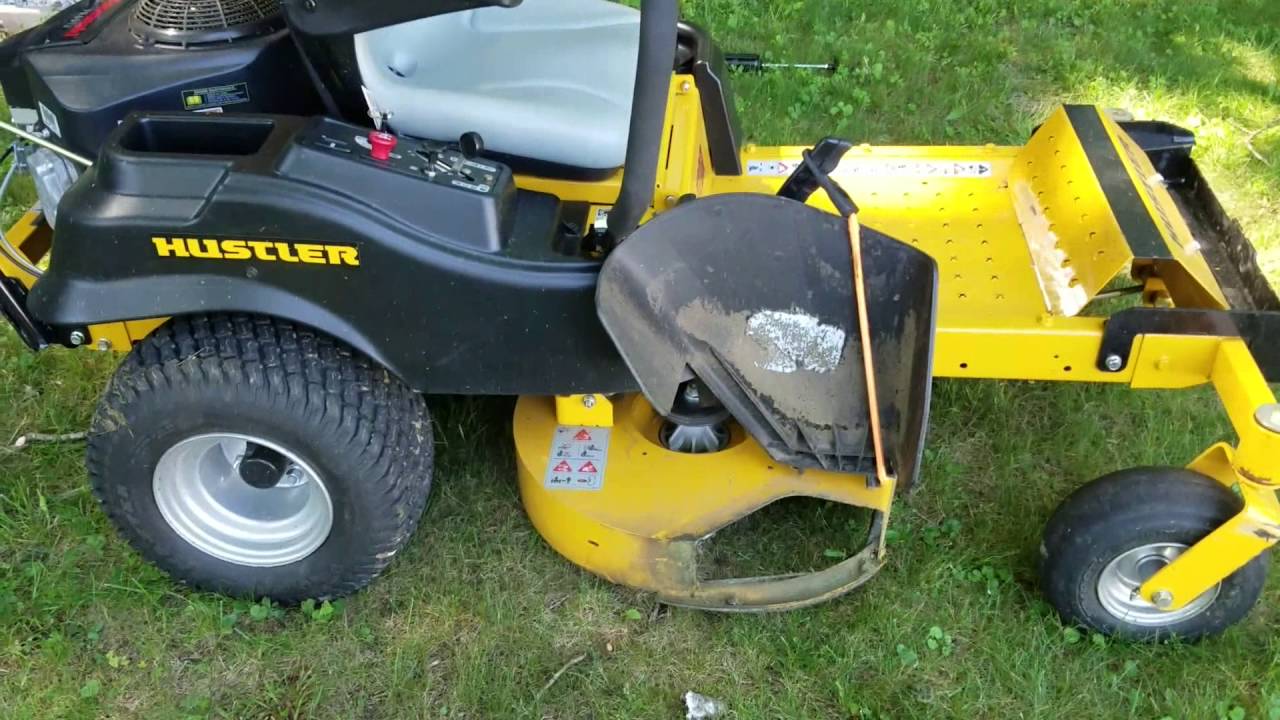 Dart reccomend Hustler mower hydraulics bleeding