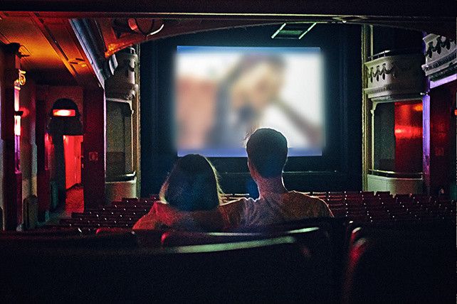 Porno theater film
