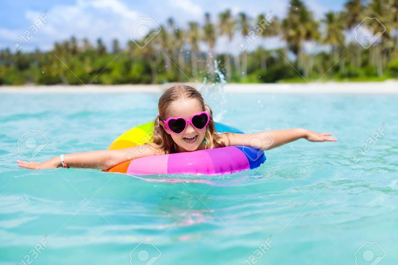 Sugar reccomend Swimming at beach young girl