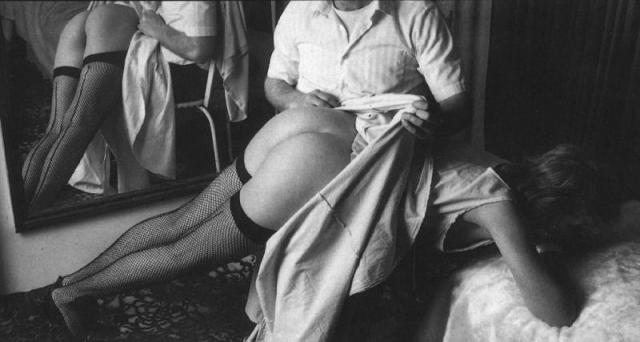 Black and white spanking pictures