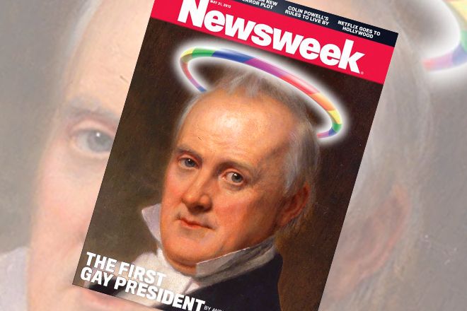 James buchanan gay president Gay