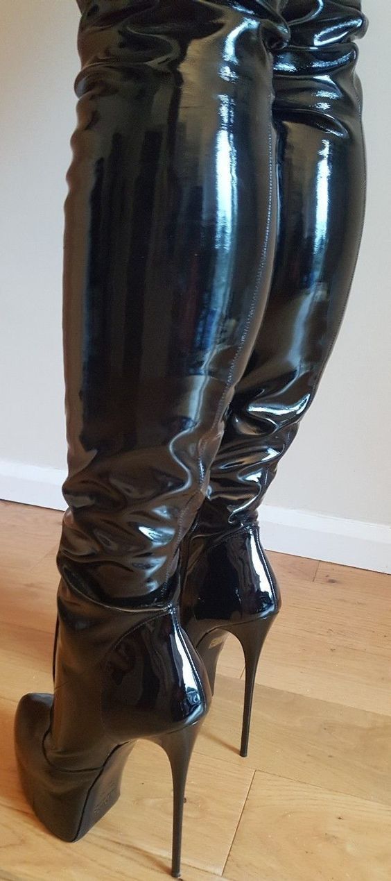 best of Boots fetish thigh high Leather