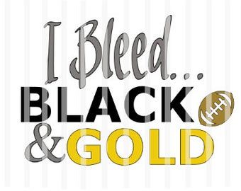 Bleed black and gold