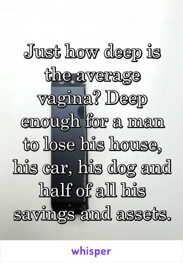 How deep a vagina
