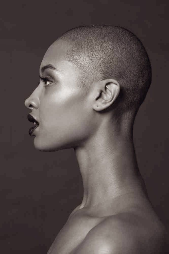 Female Shaved Head Nude