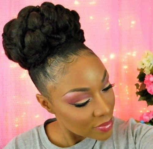 Lilac reccomend Black updo hairstyles