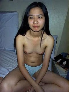 Topless girl in myanmar