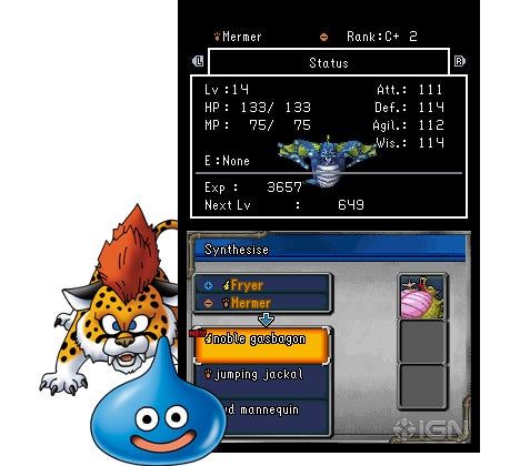 Dragon quest monsters joker 2 monster synthesis chart