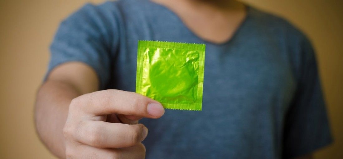 Condom inane orgasm