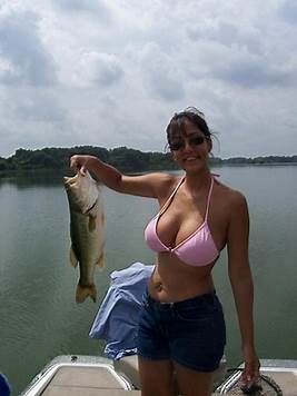 Hot girls bass fishing
