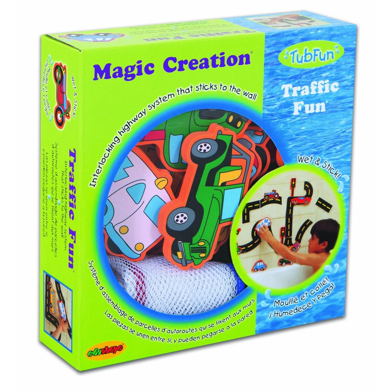 Edushape magic creations traffic fun creative bath toy
